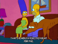 Wagging Season 3 GIF by The Simpsons