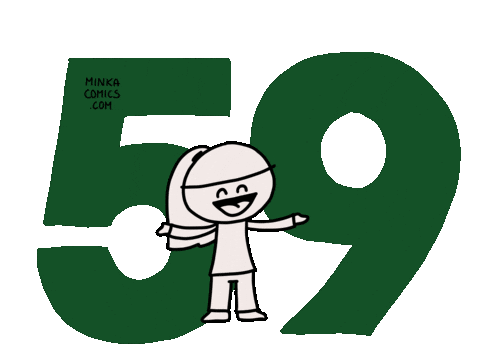 Happy Birthday Sticker by Minka Comics