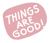 Happy Pink Sticker by Pretty Whiskey / Alex Sautter