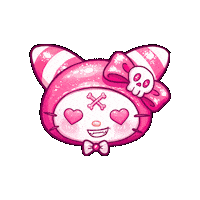 Pink Love Sticker by Candy Kult Land