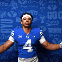College Football Go Cougs GIF by BYU Cougars