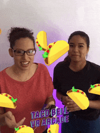 vrarcade GIF by Taco Bell VR Arcade