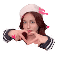 Pink Sailor Sticker