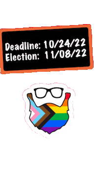 Deadline 102422 Election 110822 Sticker by Jared Budlong for AL Governor