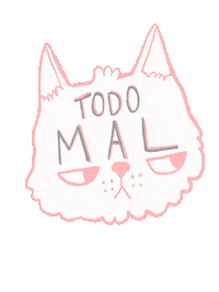 Sad Cat Sticker by Albertarrayas