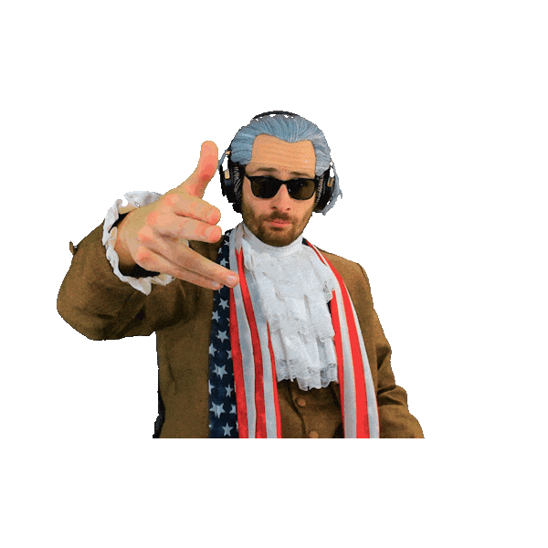 Founding Father Stan Sticker
