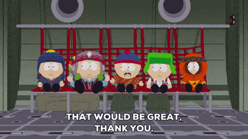 scared eric cartman GIF by South Park 