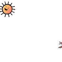 Happy Passing Through Sticker by Life is Good