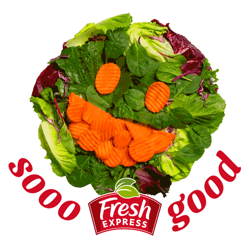FreshExpress giphyupload so good express yourself fresh express Sticker