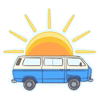 Camping Road Trip Sticker
