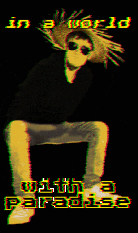Text Face GIF
