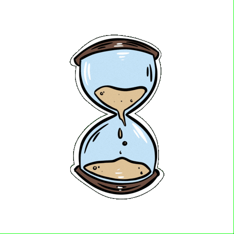 Time Lila Sticker by ultraviolett