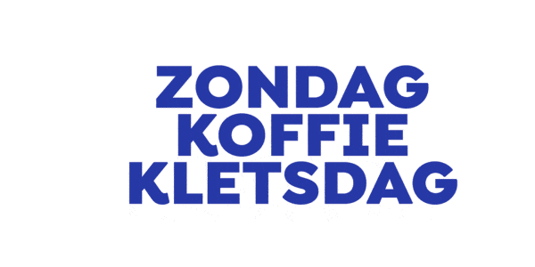 Kletsen Sticker by De Zondag