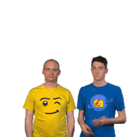 React What Sticker by LEGO Masters Australia