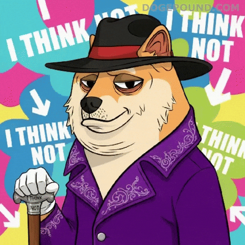 I Think Not No GIF by Doge Pound