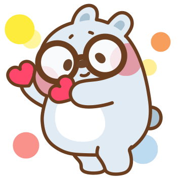 Blue Bear Dancing Sticker by Tonton Friends for iOS & Android | GIPHY