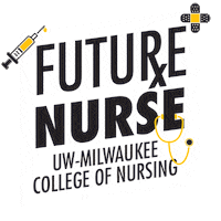 Nurse Nursing Student Sticker by UW-Milwaukee