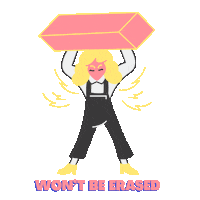 kdoesdesign sticker gay lgbtq queer Sticker