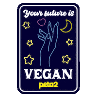 Go Vegan Sticker by PETA