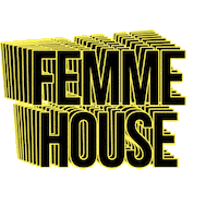 lpgiobbi house music lp giobbi lp giobbi femme house femme house Sticker