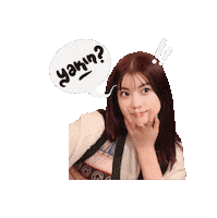 Hitomi Sticker by Mantappu Corp.