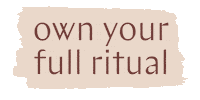 Self-Care Rituals Sticker by Full Ritúal