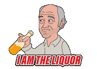 Jim Lahey Bubbles Sticker by Trailer Park Boys