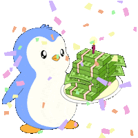 Money Crypto Sticker by Pudgy Penguins