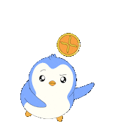 Crypto Penguin Sticker by Pudgy Penguins