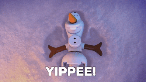Happy Snow GIF by LEGO