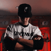 College Baseball Uc GIF by Cincinnati Bearcats