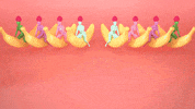 happy tutti frutti GIF by Pastelae