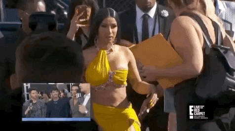 cardi b 2019 bbmas GIF by E!