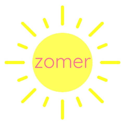 Summer Sun Sticker by Bij Roos op de Thee