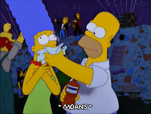 drunk homer simpson GIF