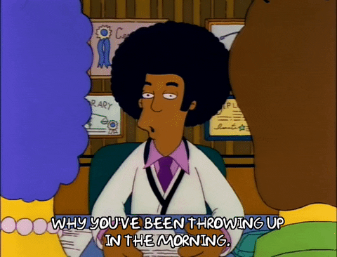 Sick Season 3 GIF by The Simpsons