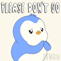 Sad Oh No GIF by Pudgy Penguins