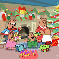 Gathering Happy Family GIF