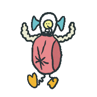 Party Brain Sticker