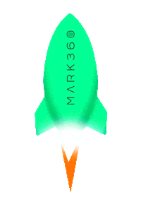 MARK360 up rocket marker foguete Sticker