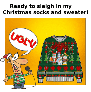 Christmas Ugly Sweater GIF