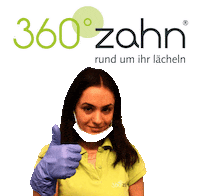 fun smile Sticker by 360°zahn