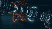 rotate sci fi GIF by robob3ar