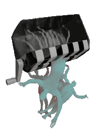 3D Punish Sticker
