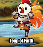 Leap Of Faith Growth GIF by Zorooster