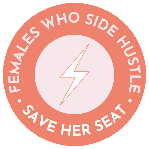 Hustlers Shs Sticker by Females Who Side Hustle
