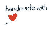 Handmade With Love Sticker