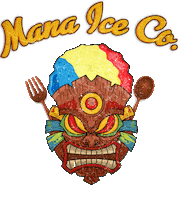 manaiceco icecream shaka flavor softserve Sticker