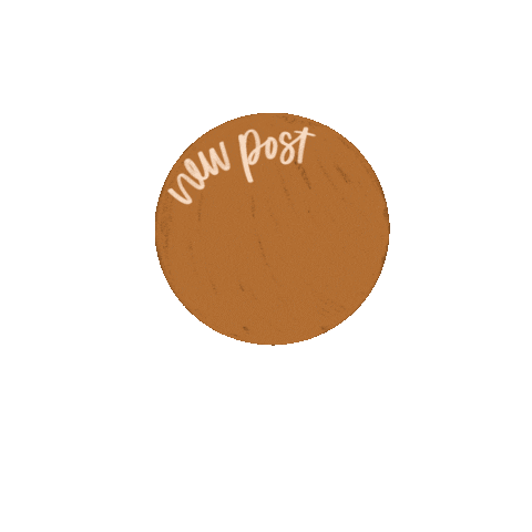 Megancarneydesigns new new post post lettering Sticker