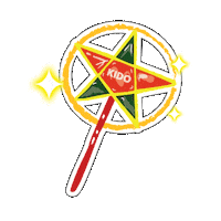 kidostudiowear autumn lantern mooncake fullmoon Sticker